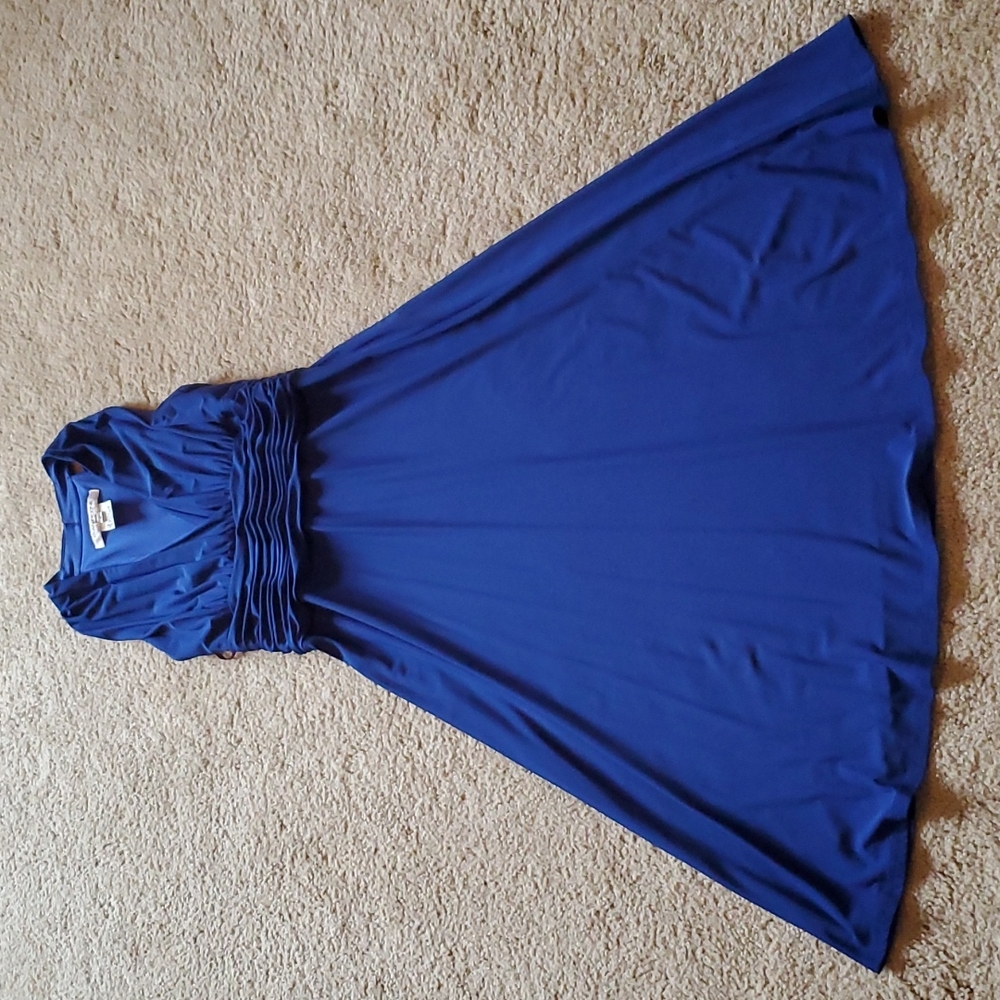 Blue dress